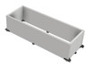 Escuadra Plastica Guia De Ensamblado 90 Grados 18mm X8 4