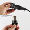 Adaptador De Casquillo De Luz De 3 Tomacorrientes 39.37  , C 2