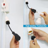 Adaptador De Casquillo De Luz De 3 Tomacorrientes 39.37  , C 3
