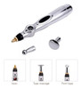Pluma Electro Masajeador Acupuntura Terapia Estimulador Pila 1