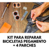Kit Para Reparar Bicicletas Pegamento + 4 Parches 1