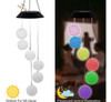 Mortime Crystal Ball Wind Chime, Color Changing Mobile Led S 2