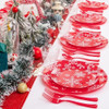 Noccur 60 Platos De Navidad Desechables  Platos 6