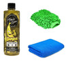 Shampoo Con Cera Banana Toxic Shine + Manopla + Microfibra 0