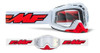 Óculos Fmf Powerbomb Rocket White Lente Clear Mx Cross 1