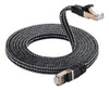 Danyee Cat 7 Cable De Ethernet, Trenzado De Nylon 66ft Cat7 4