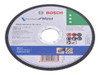 10 Un Disco Bosch Corte Fino Aço Inox 4.1/2 Esmerilhadeira 3