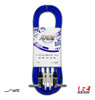 Par Cables Dj Plug Trs Codo A Recto Balanceado Stereo 10 Mts 2