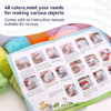 Kit De Nailon De Lana Para Principiantes Con 48 Colores 2