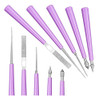 10 Pieces Diamond Tipped Bead Reamer Beading Hole Enlarger . 0