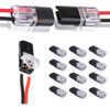 12 Conectores De Cable De Bajo Voltaje, Conector De Cable En 0