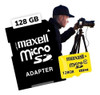 Memoria Micro Sd Xci 128gb C/adaptador Clase 10 Maxell Cuota 0