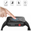 Protector Para Apple Watch S 3/2 42mm Negro Y Clear 2