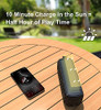 Altavoz Bluetooth Portátil Solar, Inalámbrico, Impermeable, 2