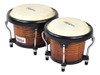 Bongo Percusión Parche De Cuero Herrajes De Hierro Ls105a 2