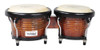 Bongo Percusión Parche De Cuero Herrajes De Hierro Ls105a 3