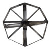 Aro Cortador Pizza 40cm 10 Fatias0,8mm Oitavado Fortificado 1