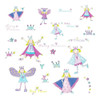 Vinilo Decorativo Pared [00gl2fro] Princesas 0