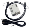 Óptica Toslink Coaxial Rca L/r Análogo Audio Convertidor Con 0
