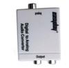 Óptica Toslink Coaxial Rca L/r Análogo Audio Convertidor Con 1
