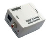 Óptica Toslink Coaxial Rca L/r Análogo Audio Convertidor Con 3