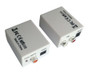 Óptica Toslink Coaxial Rca L/r Análogo Audio Convertidor Con 4