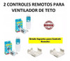 Kit 2 Controles Remotos Autentic At1 Para Ventiladores Teto 2