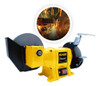 Amoladora De Banco Combinada Konan Con Afilador 250w 0