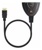 Cable Switch Selector Hdmi 3 X1 Puertos De Entrada Oro 4k 4