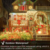 197 Ft 500 Luces Led De Navidad Para Exteriores, Impermeable 3