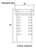 Transformador De Corrente Tipo Janela Jng Mes-30 150/5a 3pçs 2