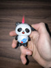 Encendedor Llavero Panda Llama Rosada Anti Viento Recargable 1