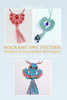 Libro: Macrame Owl Pattern, Necklace And Heart Keychain: 0