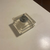Encendedor De Vidrio Antiguo Vintage De Mesa 0
