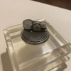 Encendedor De Vidrio Antiguo Vintage De Mesa 3