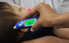 Termômetro Laser Digital Contato Testa-ouvido Microlife Azul 2