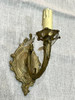 Antiguo Aplique En Bronce Con Caireles 3
