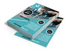 2500 Panfletos 6x9cm Colorido 4x4 Folhetos Folders Flyers 6