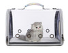 Porta Mascota Bolso Panoramico Perros Gatos 42x27x33cm P200 0