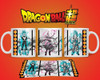 Diseños Plantillas Tazas Dragon Ball Super Sublimación M4 5