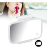 Sun Shield Mirror Car Visor Makeup Surround Led Lights Touch 4