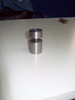 Separador Boton Inserto De Acero Inoxidable Herraje Vidrio 4