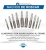 Juego De Macho De Roscar - Rosca Metrica 12x1- Ind.argentina 1