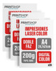 Impresiones Bajadas Color Printshop A4 300g X 20 Simple Faz 0
