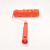 Rodillo De Pintura Texturador Mango De Goma Rojo 2