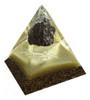 Orgonite Piramide Dourada - Pirita - Abundancia Prosperidade 1 Orgonite Piramide Dourada - Pirita - Abundancia Prosperidade 1