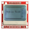 Display Lcd 5110 84x48 Vermelho Para Nokia E Arduino 0