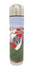 Termo Metalico De 1 Litro River Plate Forrado Eco Cuero 0