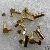 50pcs Mcx Macho Escuadra Crimp Conector De Rf Para Cable Rg5 1