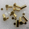 50pcs Mcx Macho Escuadra Crimp Conector De Rf Para Cable Rg5 2